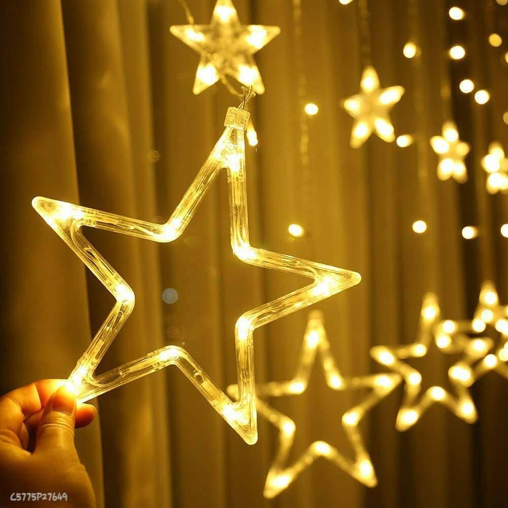 6*6 Star Curtain Light With Different Flashing Modes (Pixel)