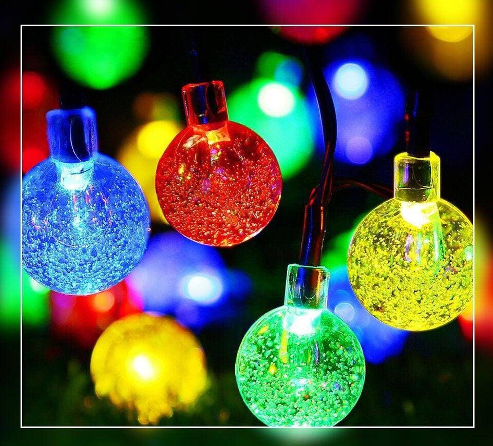 Multicolour Water Ball Light (14 Ball)