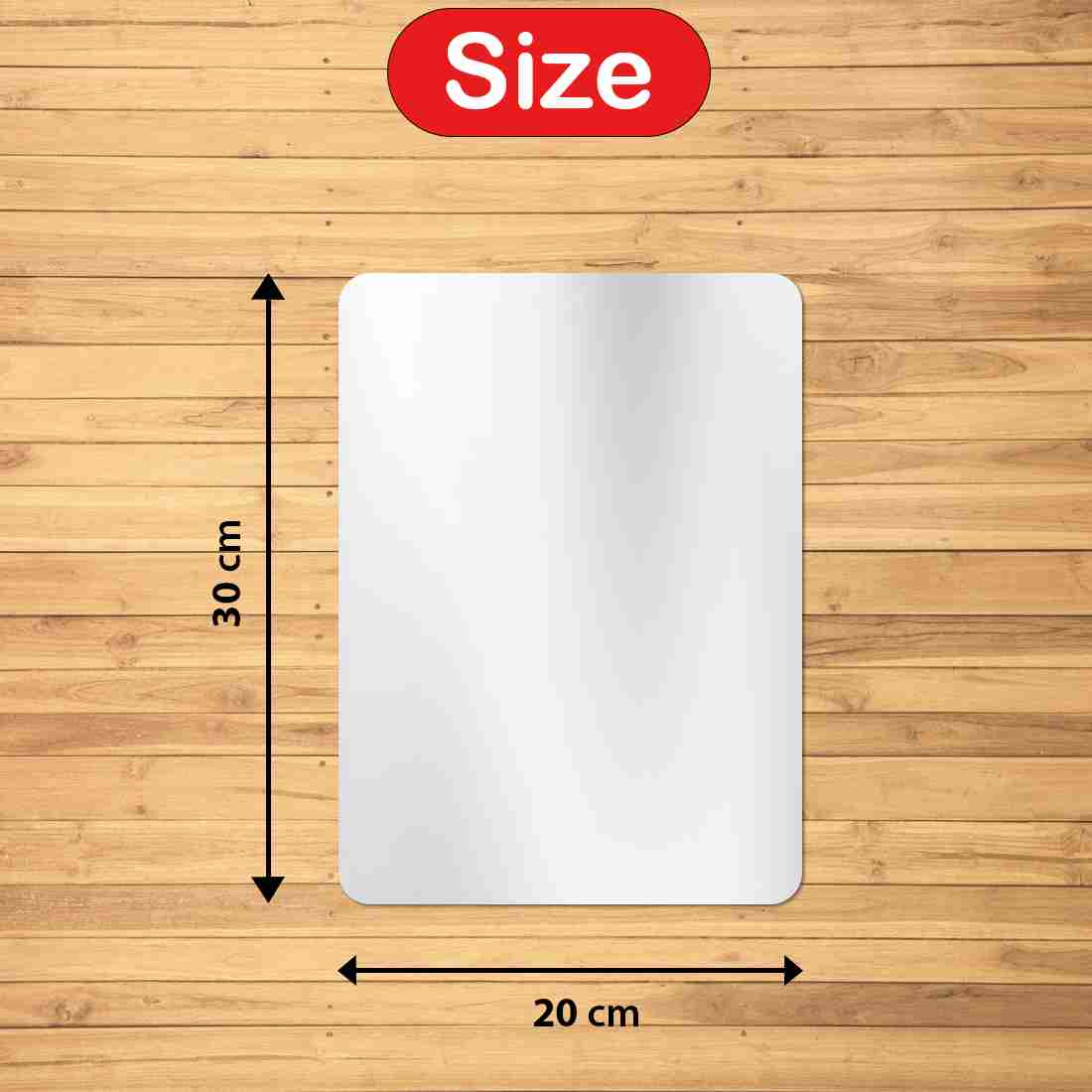 Square Mirror Sticker (20cm*30cm)