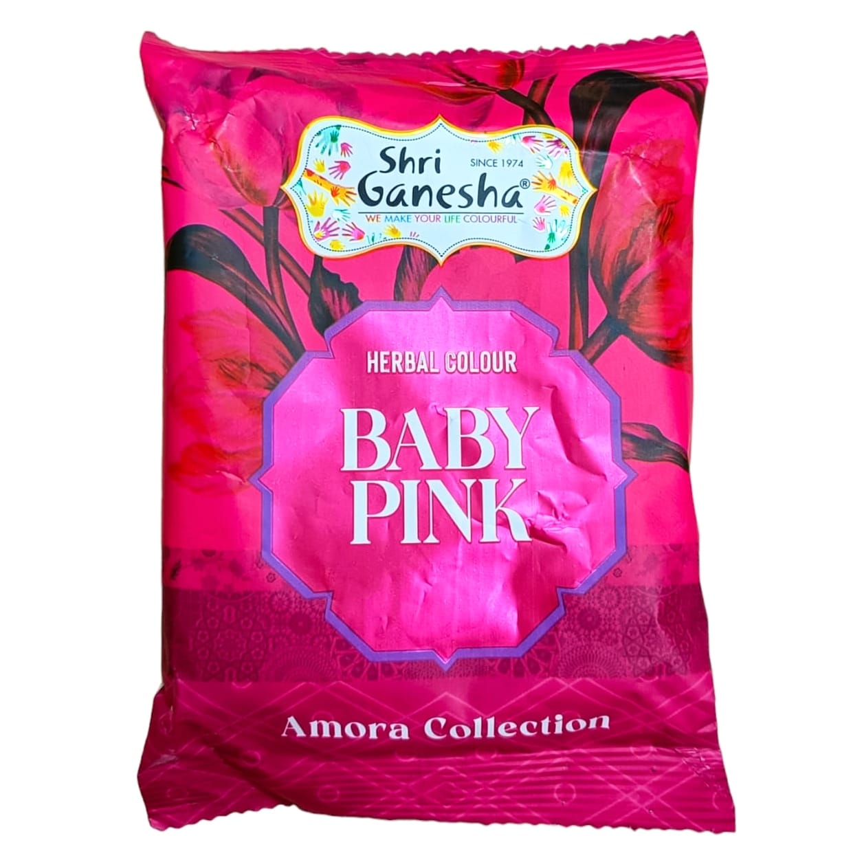 Amora Herbal Organic Gulal (80g) (5 Piece Pack)