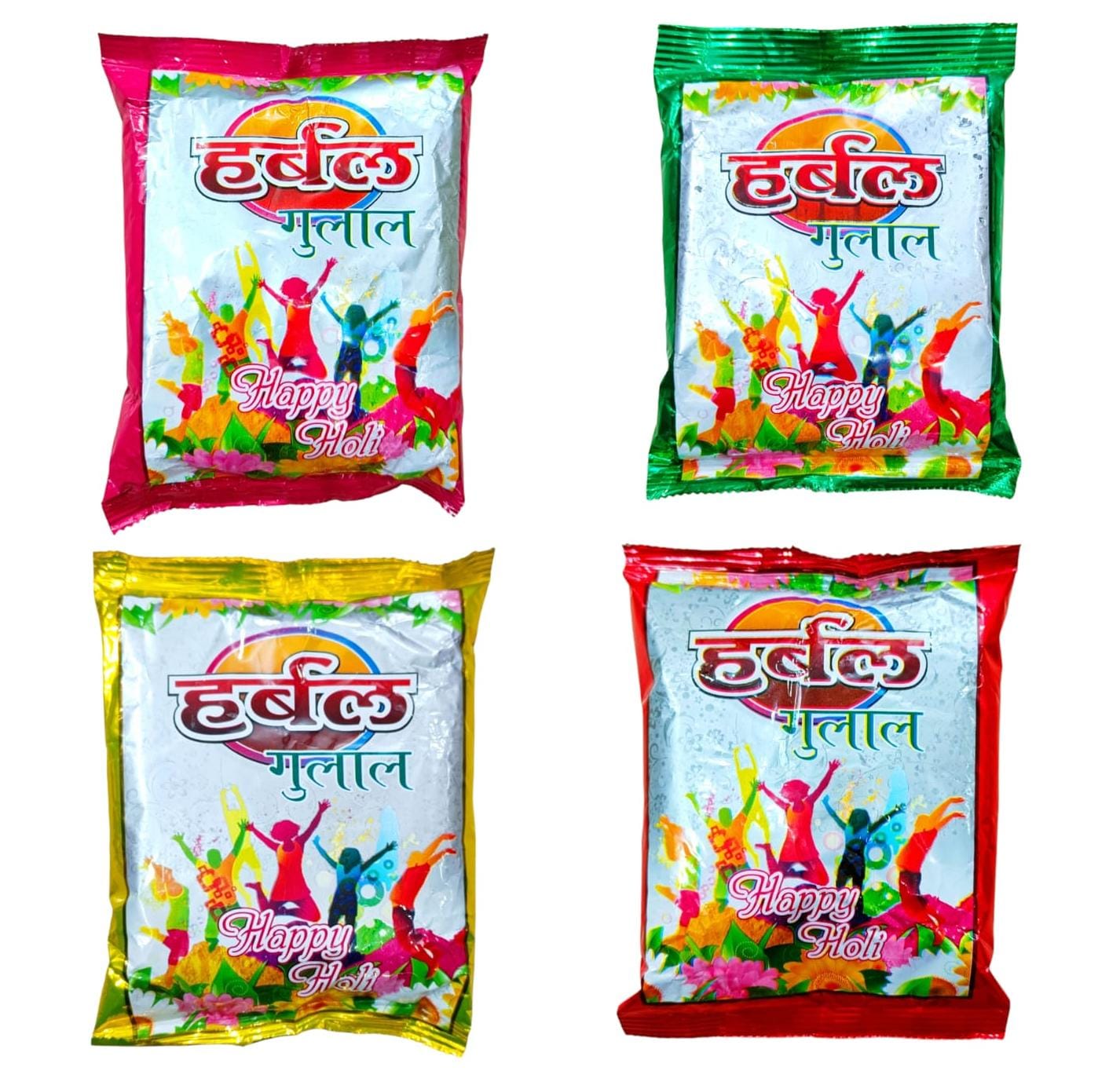 Pure Herbal Gulal (100g) Cartoon (120 Piece Pack)
