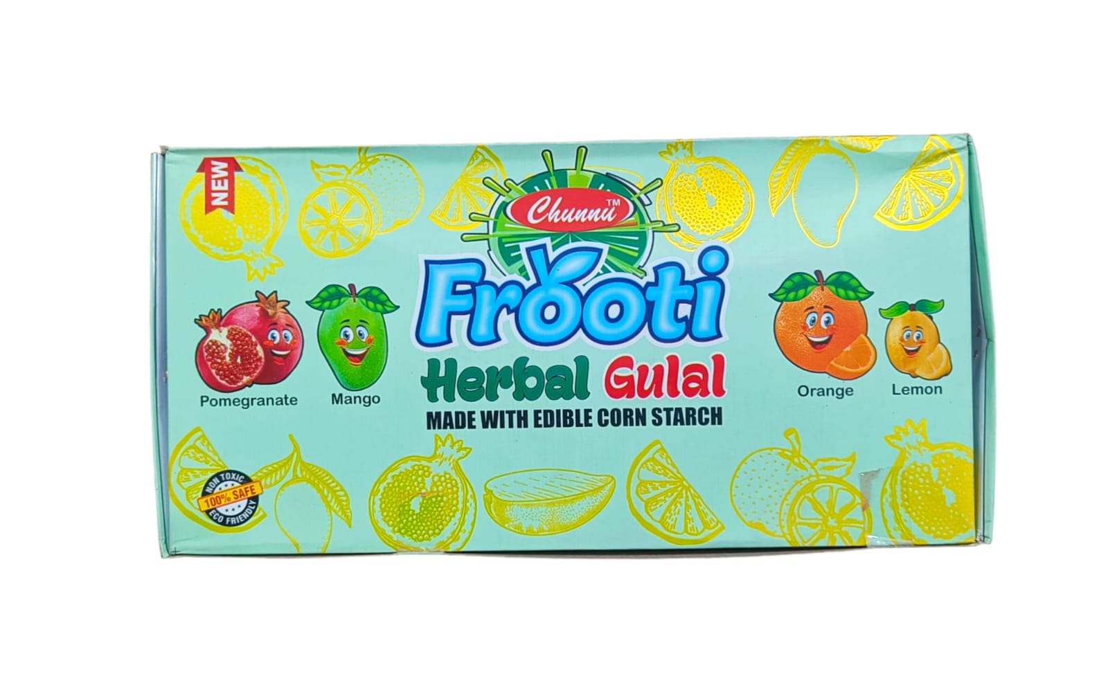 Frooti Herbal Gulal (100g Each) - (6 Box) (4 Piece pack)