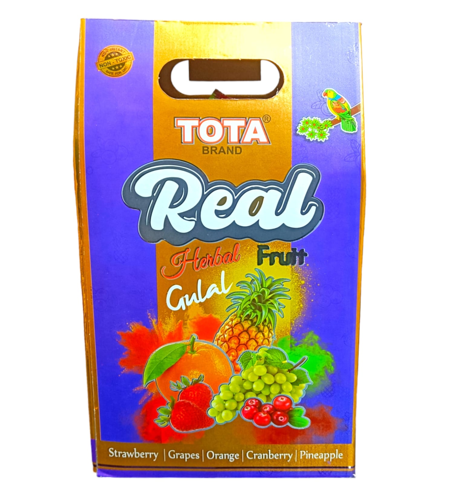 Tota Brand - Real Herbal Fruit Gulal Gift Pack (10 Piece Pack)