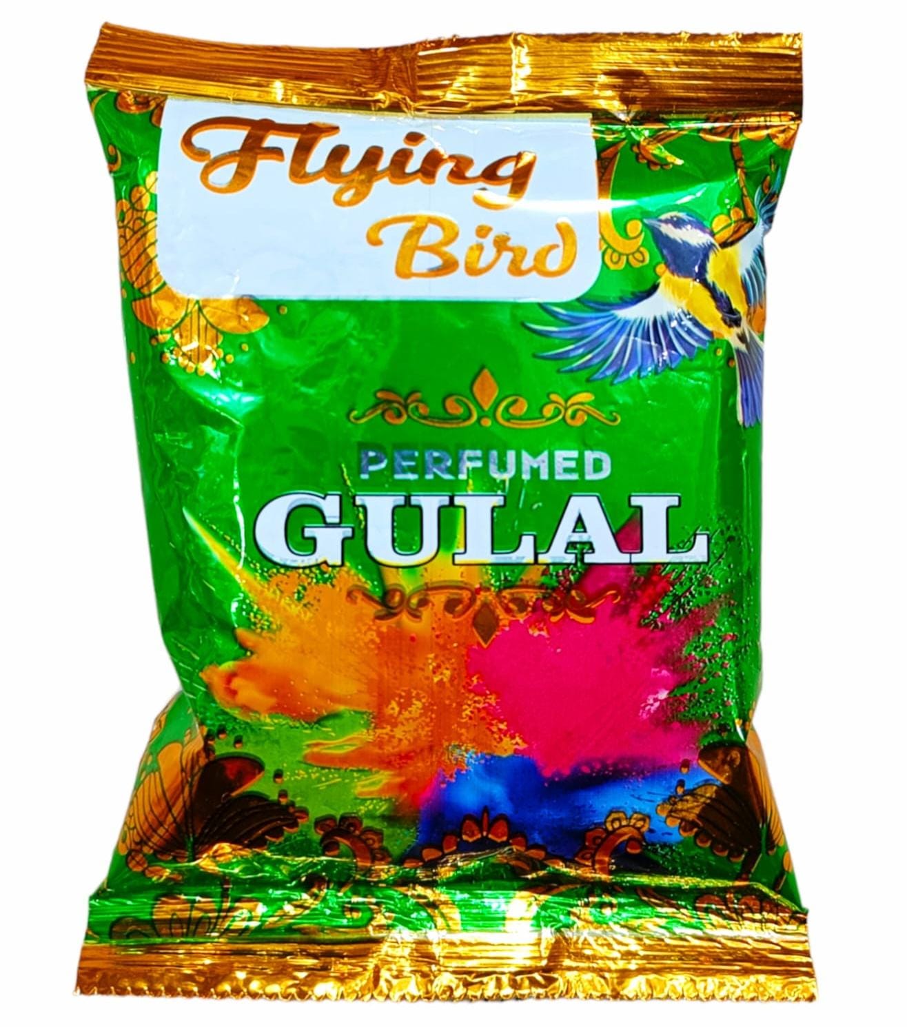 Flying Bird Perfumed Gulal (80g) - (1 Cartoon) (150 Piece Pack)