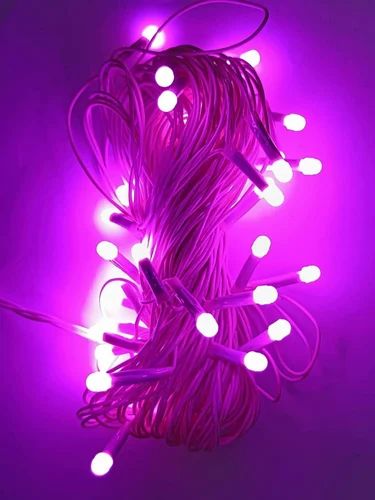 16M Pixel Still Pink Colour String Light 56 Bulb (Print 20M)