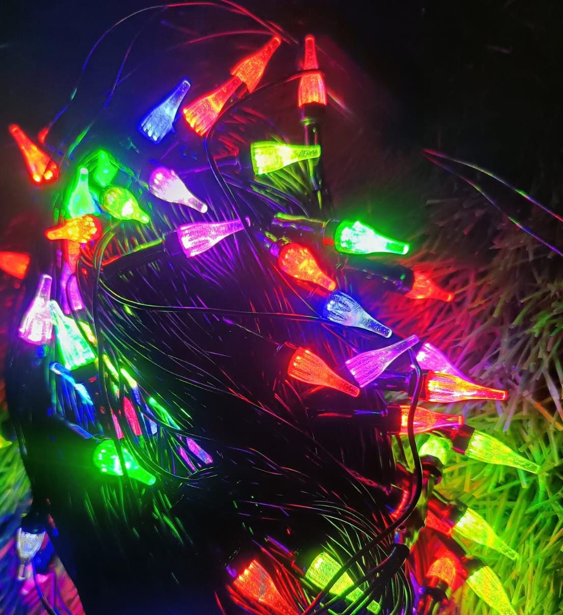 32M Multicolour Temple Design String Light 64 Bulb (Print 40M)