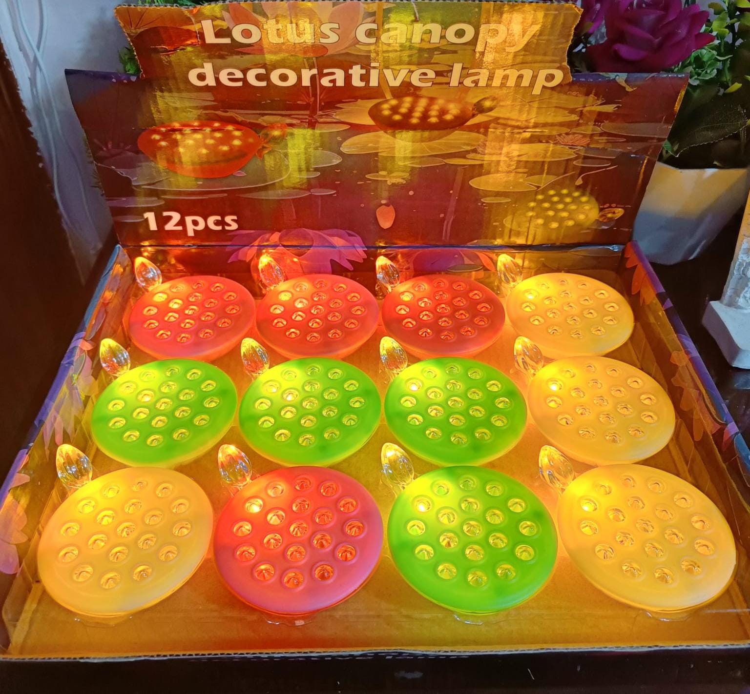 New Design Crystal Wick LED Diya