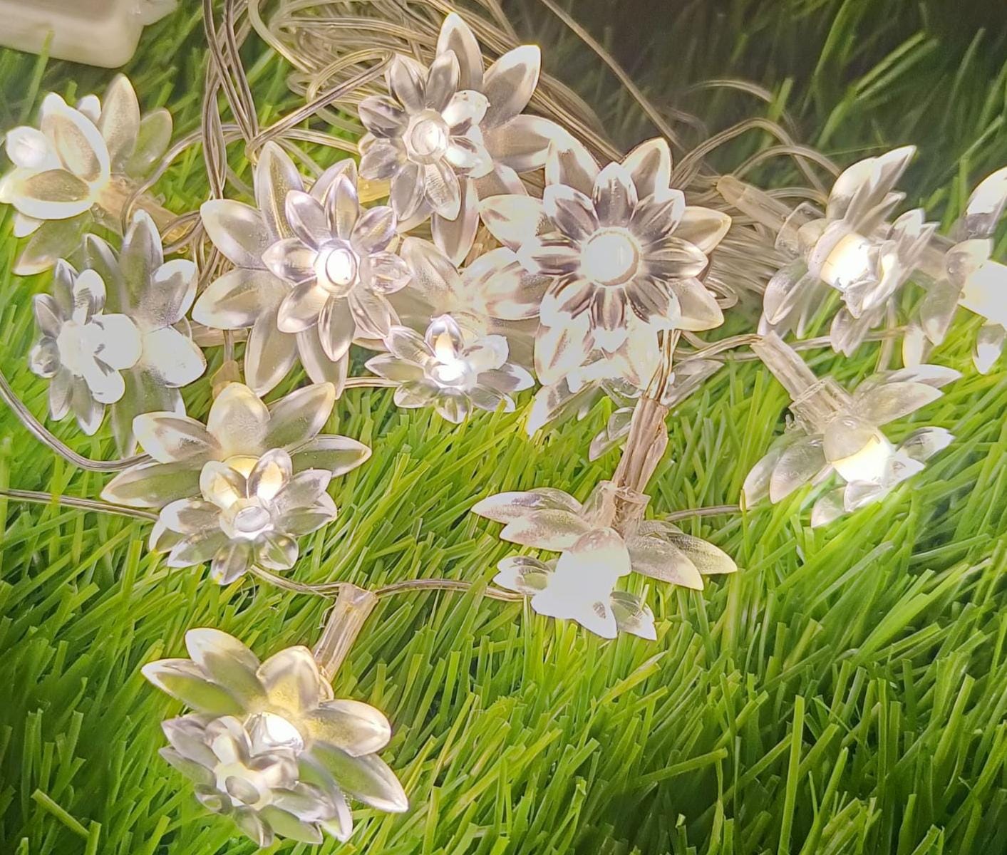Double Lotus String Light (14 Flower)