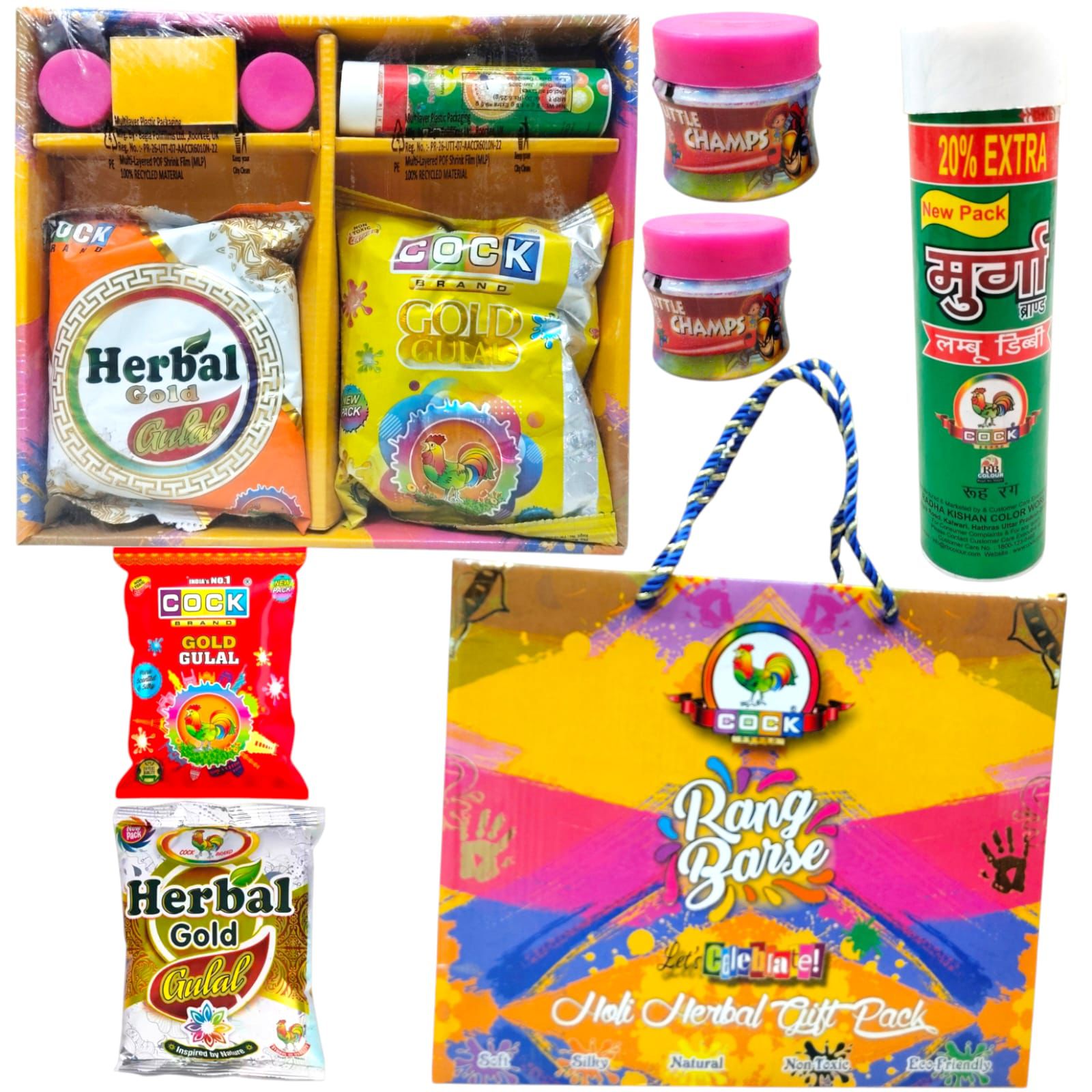 Murga Brand - Rang Barse Gift Pack (10 Piece Pack)