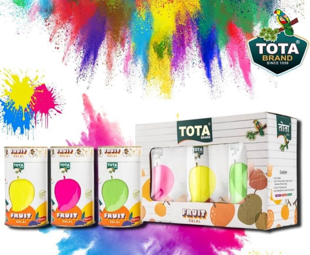 Tota Brand - Fruit Gulal Pack (3 Piece Pack)