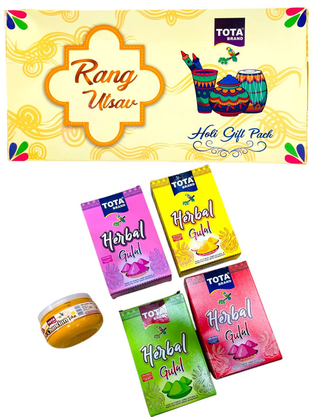 Tota- Rang Utsav Gulal & Chandan Set 
