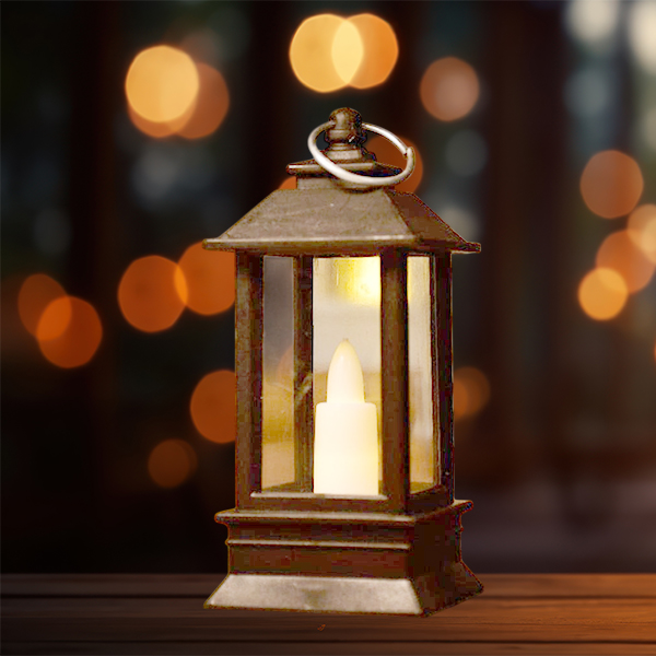 Mini Vintage Decoration LED Lantern